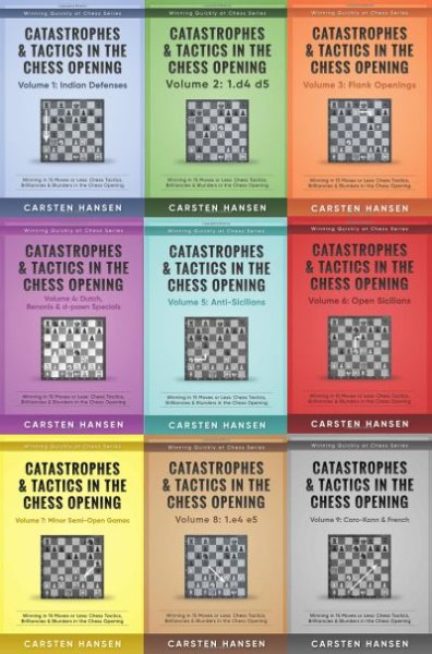 Catastrophes & Tactics in the Chess Opening - Volume 1 t/m 9