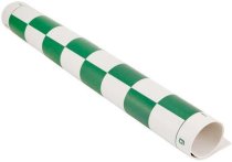 Oprolbaar Vinyl Schaakbord 51 cm (groen/wit)